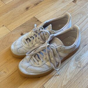 Adidas Gazelle Tan Suede Gum Sole Sneakers